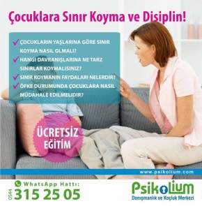 Çocuklara Sınır Koyma ve Disiplin