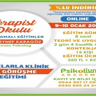ÇOCUKLARLA KLİNİK İLK GÖRÜŞME
