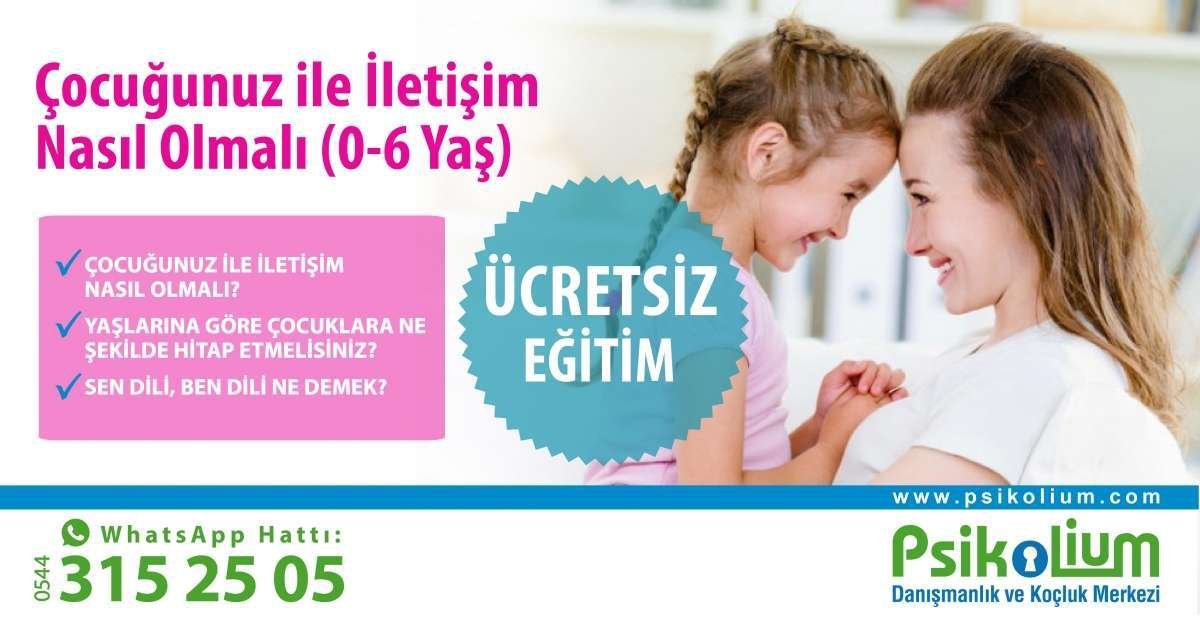 Çocuğunuz ile İletişim Nasıl Olmalı (0-6 YAŞ)