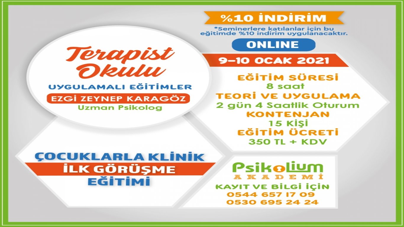 ÇOCUKLARLA KLİNİK İLK GÖRÜŞME