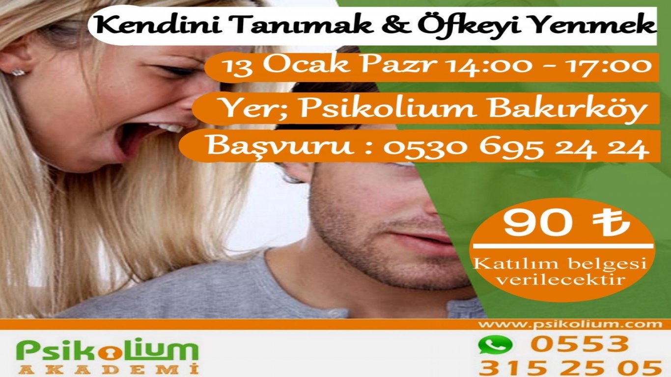 KENDİNİ TANIMAK & ÖFKEYİ YENMEK